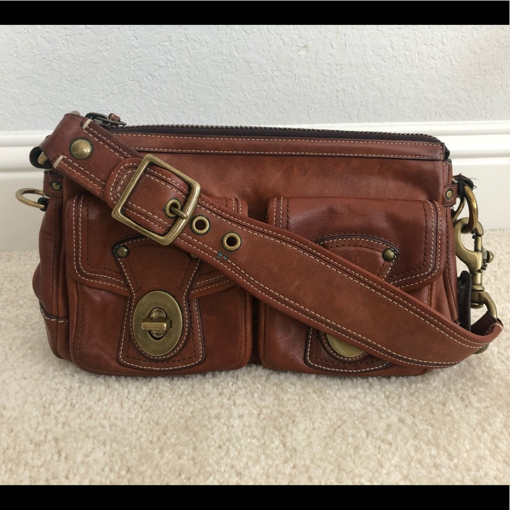 Coach Legacy Leather Shoulder Bag